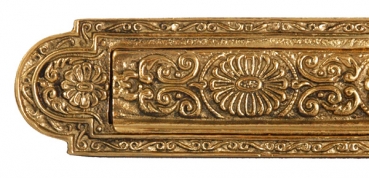 Gründerzeit-/Jugendstil Briefeinwurf Briefklappe P-5