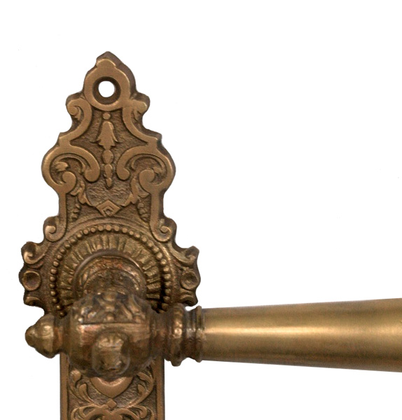Grunderzeit Bronze Turgriff Fur Antike Haustur Jugendstil K 66