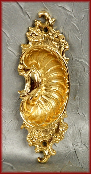 Barock Jugendstil Schiebetür Griffschalen K-79