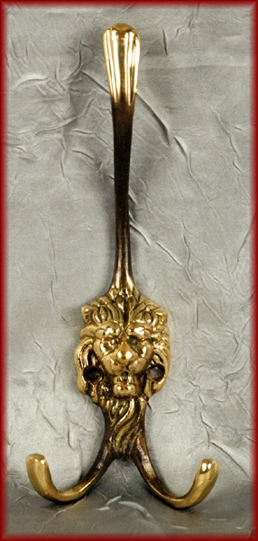2 Stck. Löwenkopf Jugendstil  Garderobenhaken WK-49
