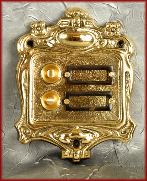 KLINGEL JUGENDSTIL für 2 Haushalte  KL-74