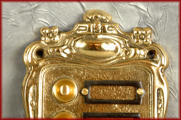 KLINGEL JUGENDSTIL für 2 Haushalte  KL-74