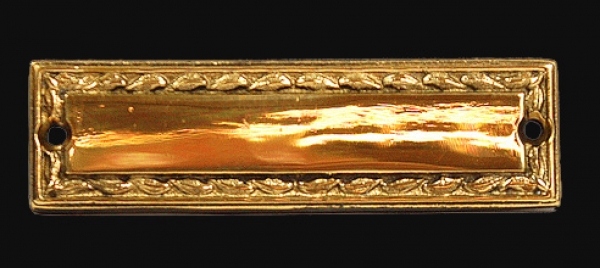 Türschild / Namensschild Jugendstil/Gründerzeit WZ-11