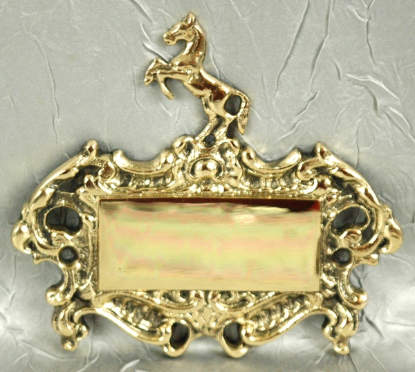 Gründerzeit-/Jugendstil Türschild/Namensschild WZ-5