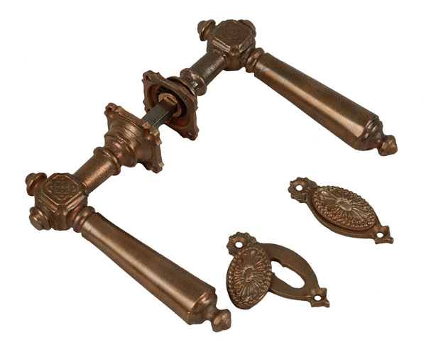 Türbeschlag  Jugendstil Rosettengarnitur K-135