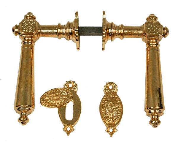 Türbeschlag  Jugendstil Rosettengarnitur K-135