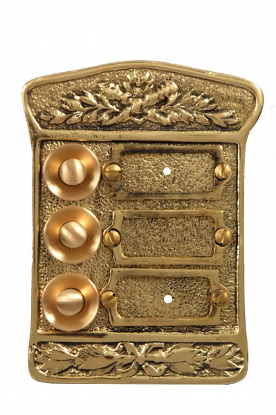 3er Klingel Jugendstil/Gründerzeit Kl-117
