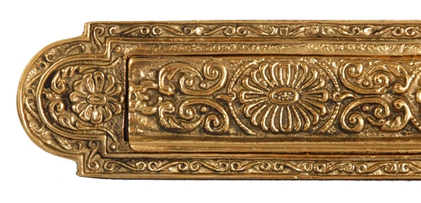 Gründerzeit-/Jugendstil Briefeinwurf Briefklappe P-5